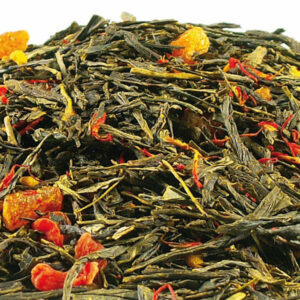 Groene thee abrikoos honing